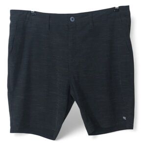 Salty Crew Mens Shorts Drifter 19" Slub Hybrid Men’s 36 Dark Slate